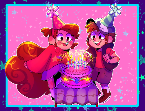 it’s an important day, happy birthday to the mystery twins !!