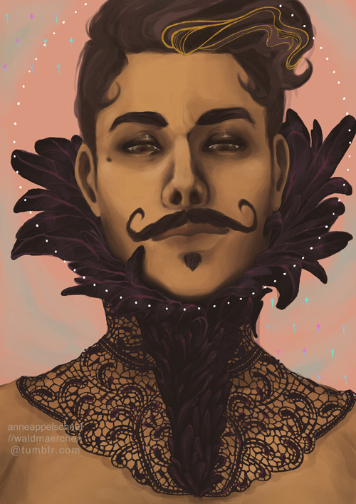 waldmaerchen:Dorian in feathers