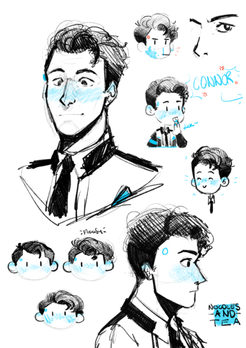 noodles-and-tea: Some doodles because hoo boy I’m in love with a robot