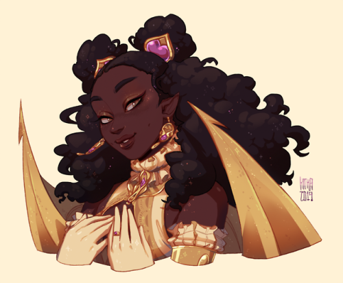 kitkaloid:  emergency commission i took and i’m glad i got to draw this pretty girl! ;_;for th