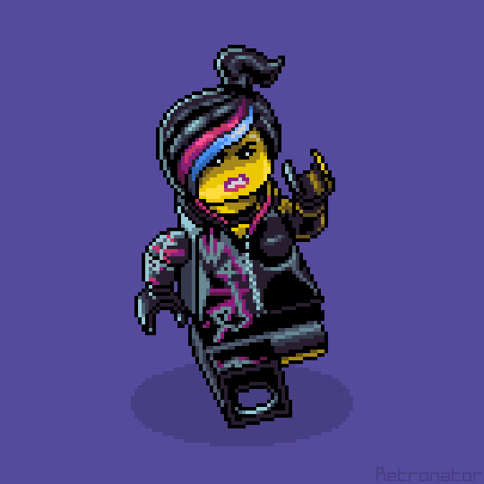 Lego pixels movie shop