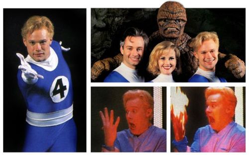 Here’s a still from the 1994 Fantastic Four movie.  I miss the days when superheroes actu