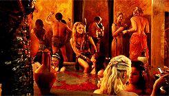 orlandobloom:  Spartacus meme: eight bro/otp’s [5/8]→ Saxa/Belesa 