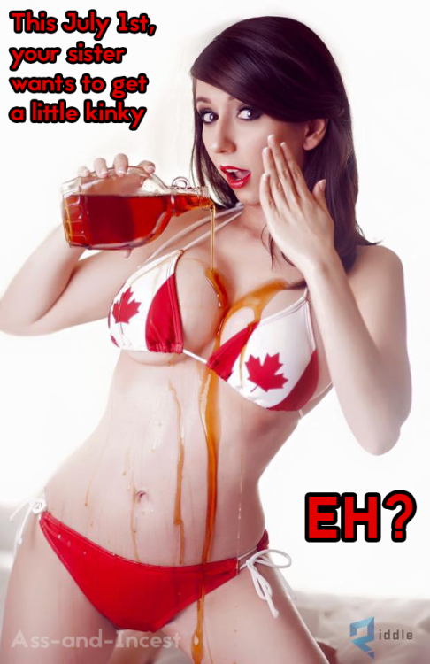 XXX ass-and-incest:Happy Canada Day ;) photo