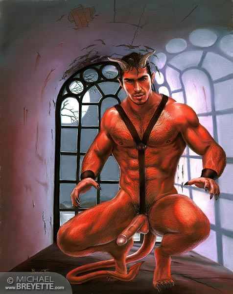 Halloween art by Michael Breyette