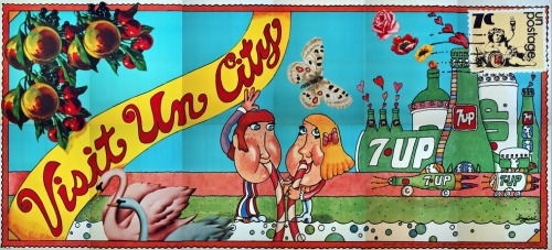 collectorsweekly:An Un-Conventional Thirst: Collecting 7Up’s Most Beautiful, Hallucinatory Bil