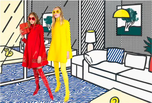 ubicouture:  VERSACE X ROY LICHTENSTEIN A special round-up of the A/W15 collections for AnOther maga