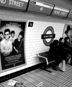 englands-dreaming:  The sound of The Smiths on the underground.