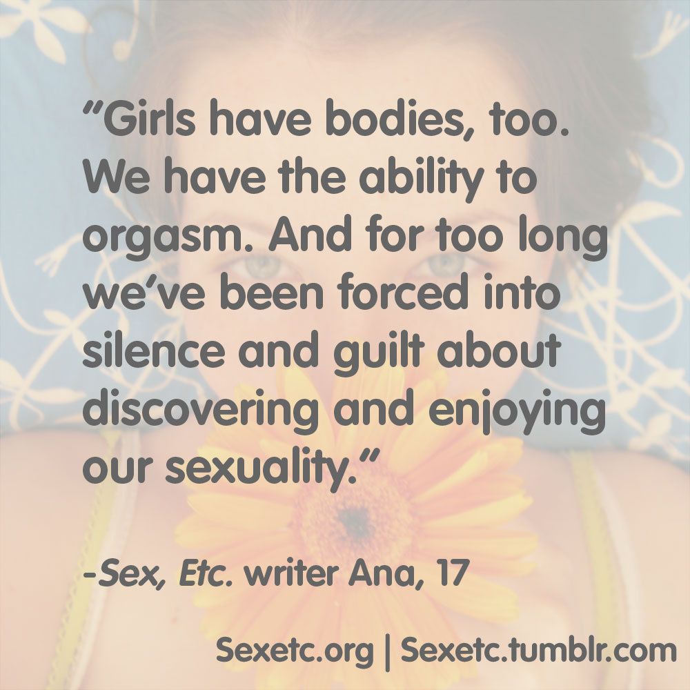 sexetc:  May is Masturbation Month! Girls, it’s OK to admit that you masturbate!