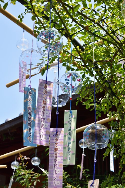 norisunorin:  奈良県　おふさ観音　風鈴祭り  nara  ofusakannon windchime