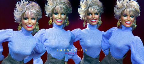 farrahlenifawcett:Farrah Fawcett as repainted and restyled by Noel Cruz www.ncruz.com w