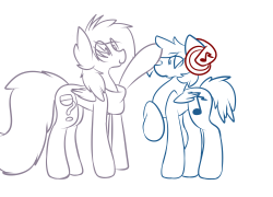 pepci-suis:  yes petpet fellow cutie music friend horse  x3 Cute~!