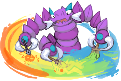 We have an information hub for Smogon’s art forum, this is one illustration I made for its Mis