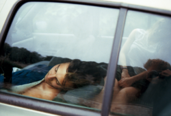 danger:sleep in car by  Vincent Beck Mathieu