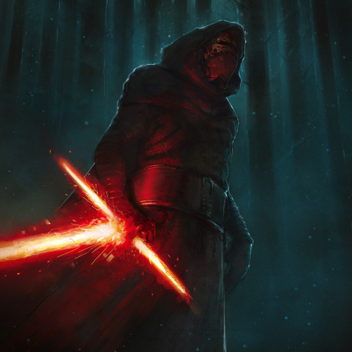 youngjusticer:Kylo. The RED-NOSED REN-DEER.KYLO REN, by Stanislav Dikolenko.