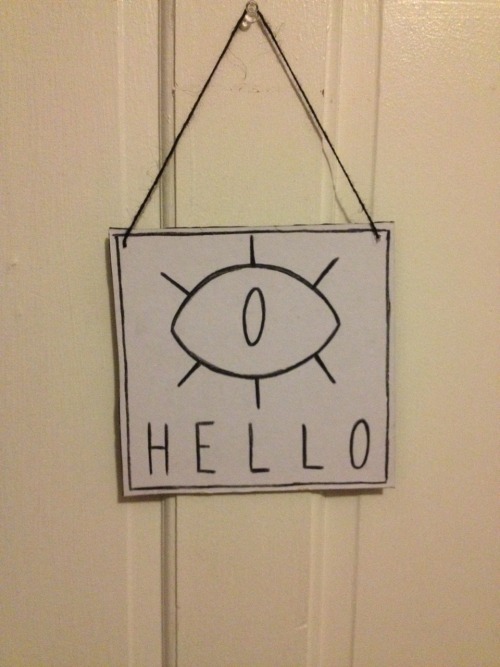 Sex seyvee:  made a little thing for my door pictures