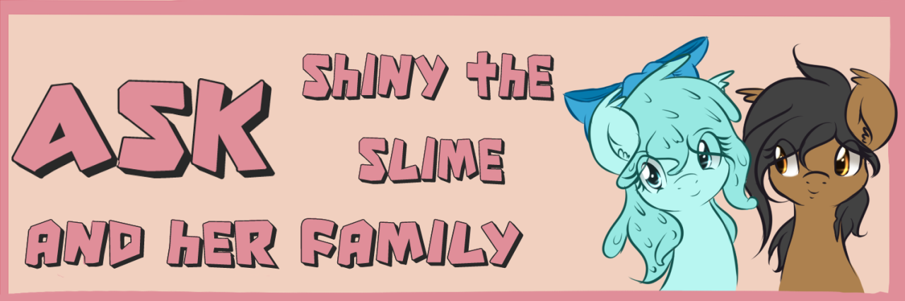 askshinytheslime:  New header done~ soon i’ll think about the bg… cuz its kinda