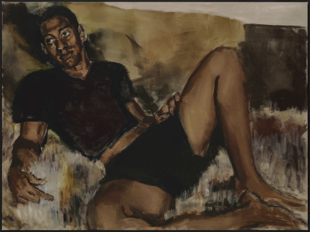 Lynette Yiadom-Boakye (British, b. 1977), Make Majesty Mark Mankind, 2016. Oil on