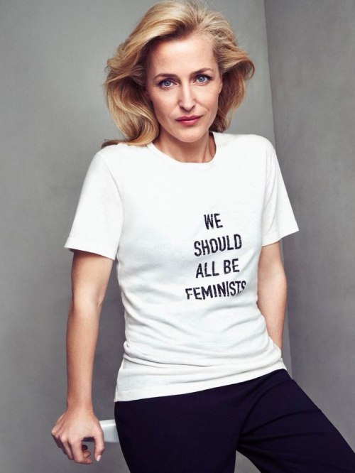  Gillian Anderson for Red & The Telegraph magazines, 2017 