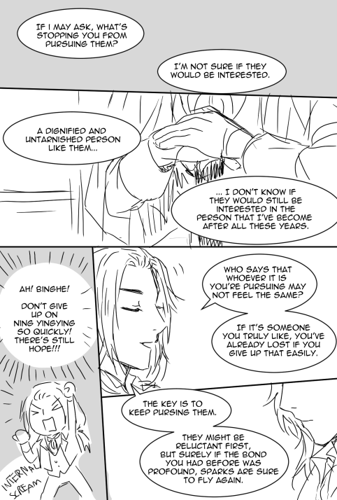 Monte Cristo AU. The suaver LBH becomes, the more oblivious SQQ is. 