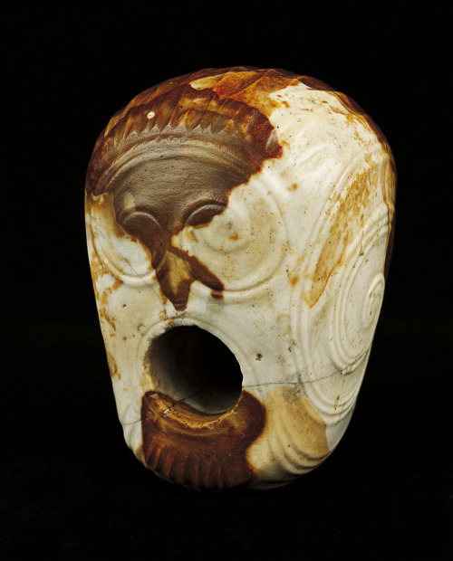 chasing-yesterdays: Ceremonial macehead from Knowth, Ireland. …is one of the finest works of 