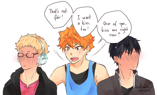 Featured image of post What Episode Does Kageyama And Hinata Kiss While kageyama does look up to all of his senpai s suga is probably the one he really want to be