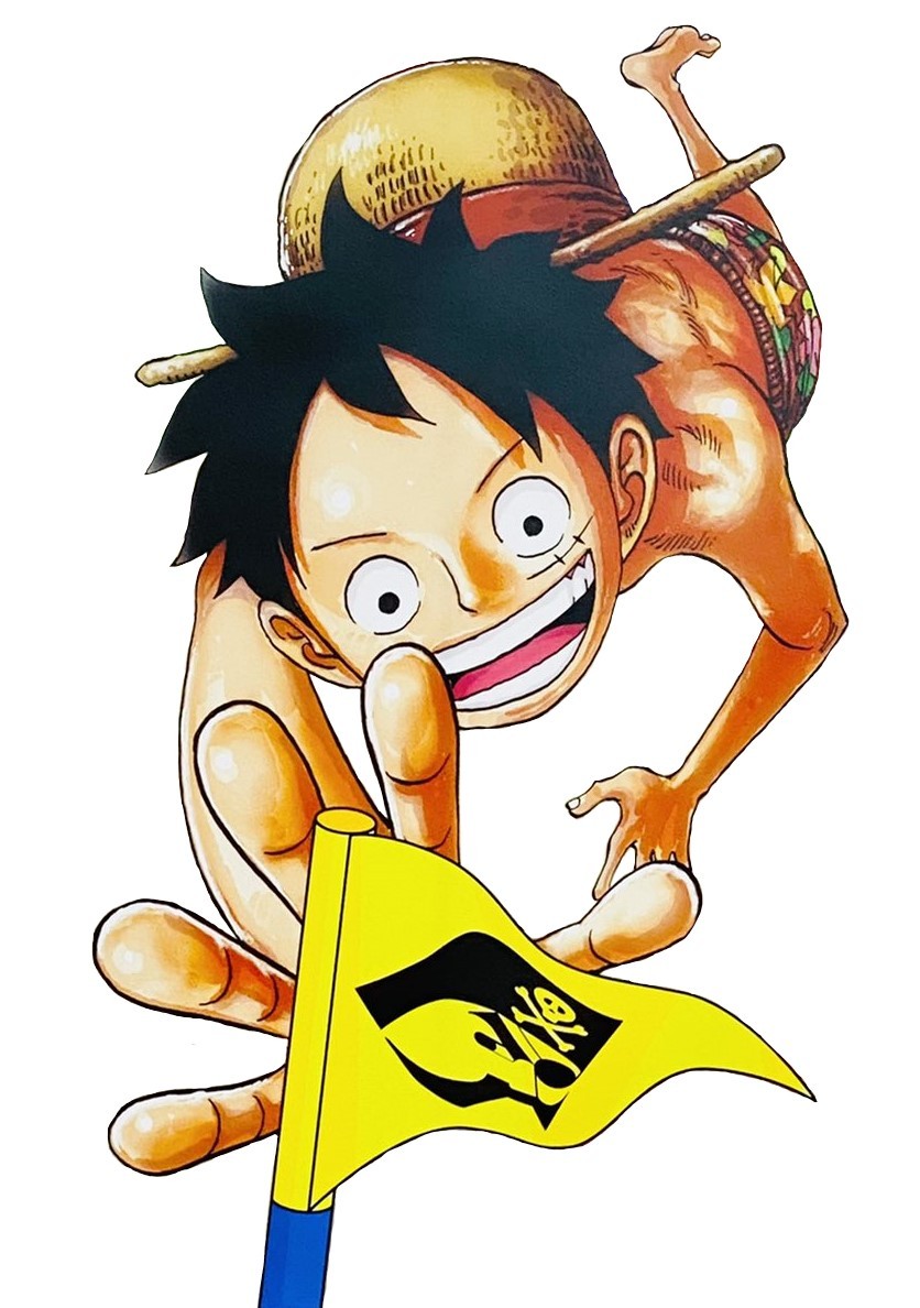 Luffy jumping PNG Image
