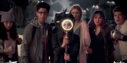 Hulu’s Runaways has its first full trailer, featuring a magic staff and a skittish velociraptorWith 