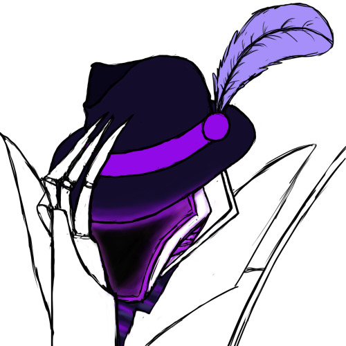 Pimpwave in his fedora. Dapper fellow.Gonna pretty this up for ROHAM. :3