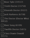 natural–blues:kohlel:lady-of-the-spirit:I may not know anything about Doctor Who, but I respect the hell out of Rose Tyler for being in more fics on AO3 than the Doctor. @natural–blues This makes me mad with joy <3<3<3