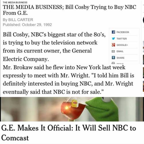 @Regrann from @akanundrum - For those who have said Bill wasn&rsquo;t trying to buy NBC and couldn