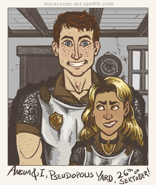 goddamnshinyrock: So…. I think I accidentally started a series of Discworld couples, and I di