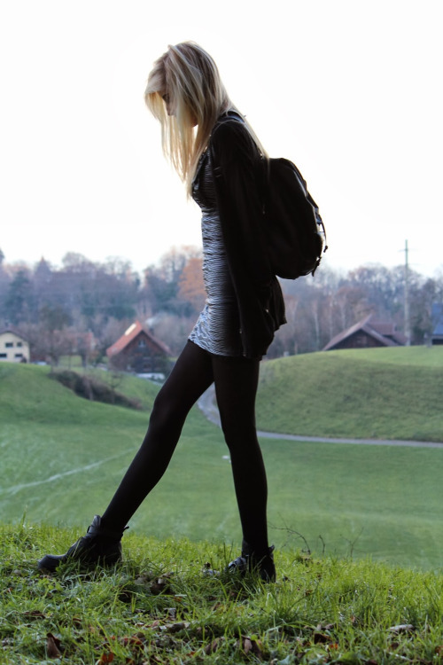 Spring, Summer, Autumn, Winter. Tights every day. 