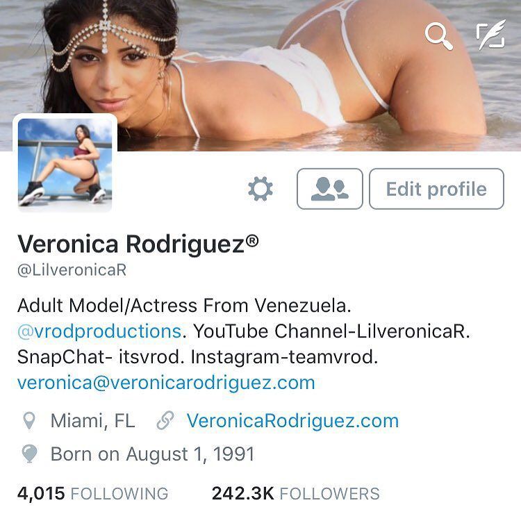 #follow #me on #Twitter 👉🏼LilveronicaR👈🏼 for XXX pics I can&rsquo;t