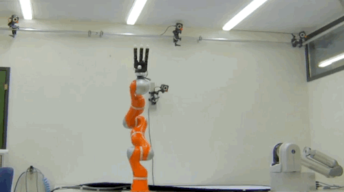 leadhooves:  davemorin:  Scientists build a robot arm that catches objects in the blink of an eye   Put one by EVERY trash bin ever and no one will fucking litter ever again