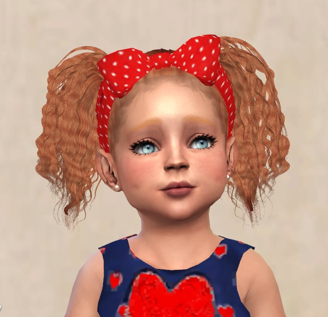 Simskadilenia — Kadilenia New Mesh Hair For Little Girls