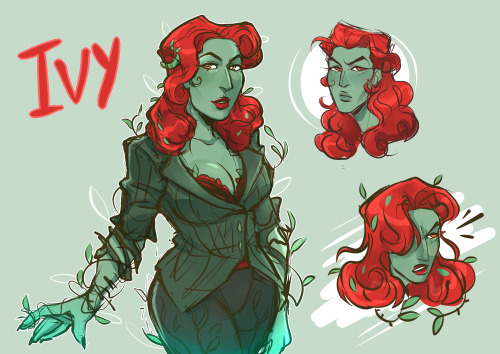spacejellybeans:Gotham Rogues Redesigns Part 1Did this on stream last night for character design pra