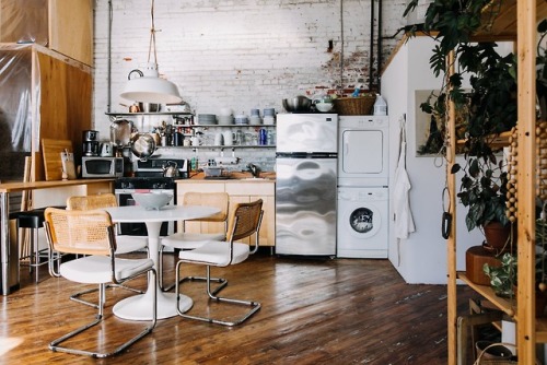 gravityhome: Work/living loft in a former textile factory | photos by Carina Romano Follow Gravity H