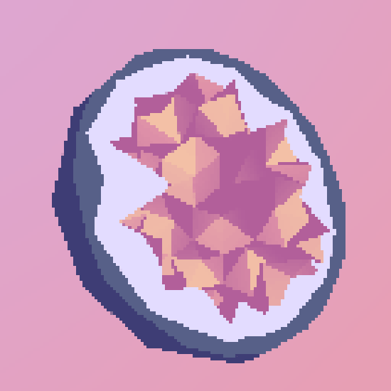 polyphernalia:geodebeen into crystals lately, nature’s best attempt at lowpoly. quick one for 