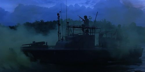 Apocalypse Now (1979)Cinematography: Vittorio StoraroCast: Martin Sheen (Capt. Benjamin Willard), Ma