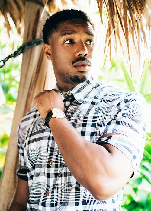 jjabramsed:  Michael B. Jordan photographed by Mike Windle.  