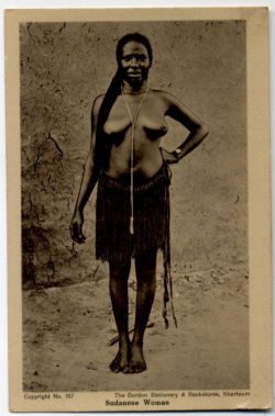 Garbospeaks:  Sudanese Nude. 