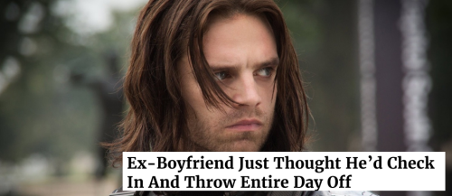 leashlessconfusion: Captain America: The Winter Soldier + The Onion Headlines + A low-definition bon