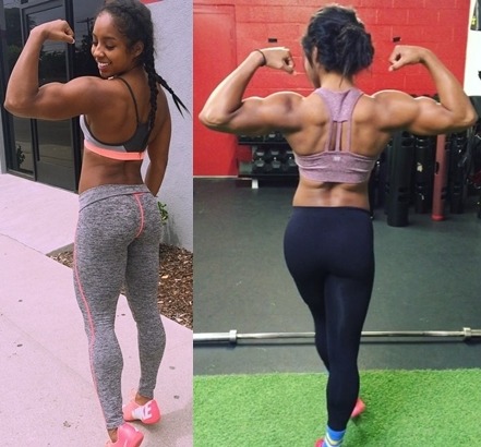 beforeafterfemalemuscle: Qimmah Russo