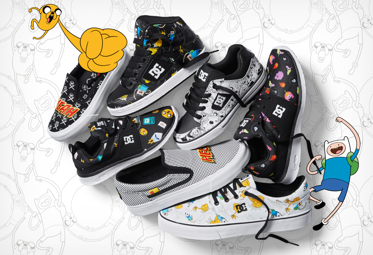 Adventure Time&hellip;c'mon grab your kicks! This mathematical footwear is available