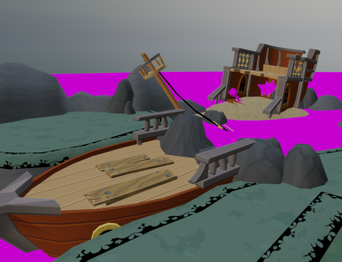 Unused content for MySims Kingdom, Shipwreck Cove.Source: tcrf.net/MySims_Kingdom_(Wii)