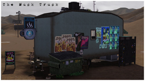 ninjaofthepurplethingsdownloads:Final Angel City lot is a community lot, “The Muck Truck” which is a