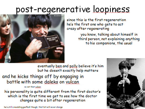 stephadoo:Classic Doctors Are Awesome → Second Doctor