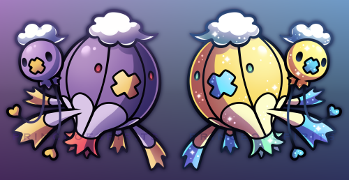 I&rsquo;ve been working on my next wave of Ghost Pokémon designs that will debut as charms, stickers