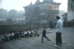 fotojournalismus:  Morning practice. Shanghai,